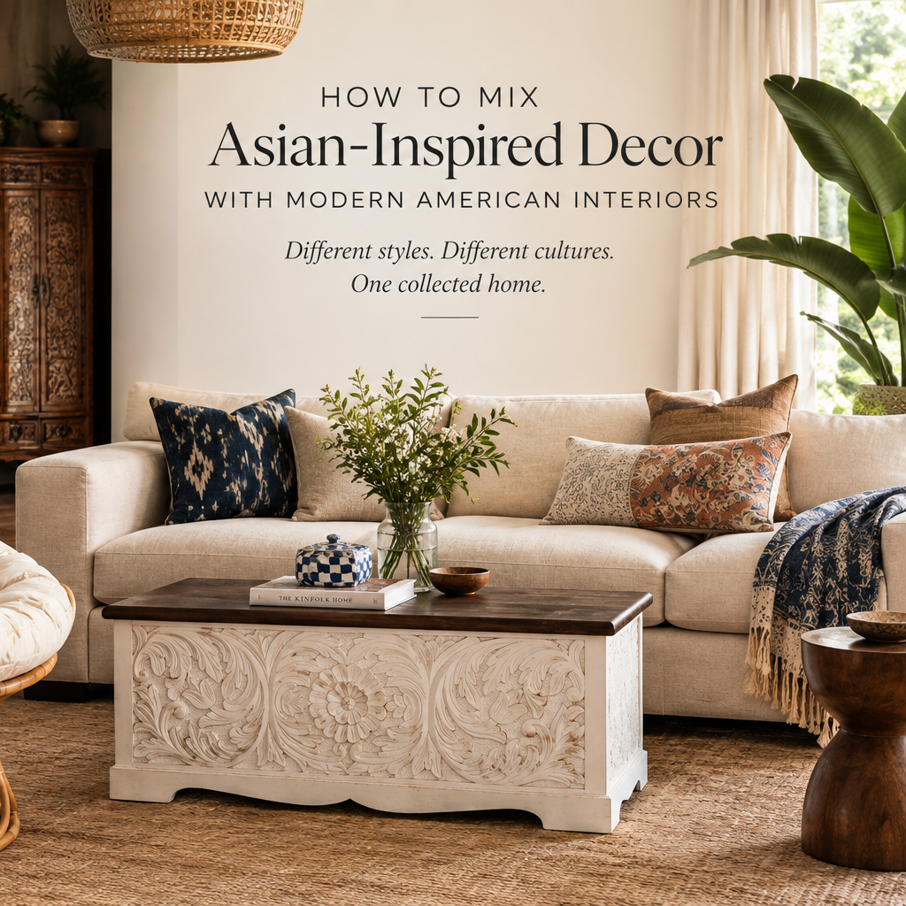 Asian-Inspired Decor for Modern Interiors
