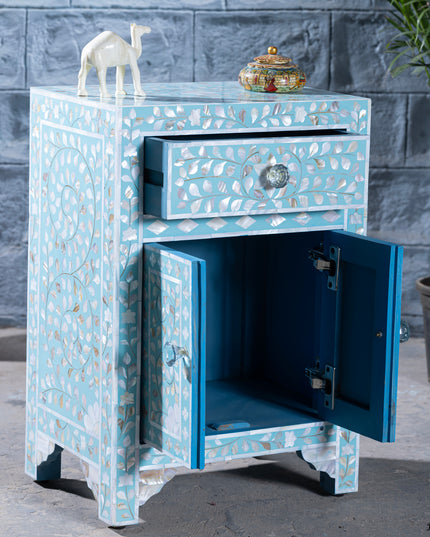 Mother of Pearl Inlay Nightstand