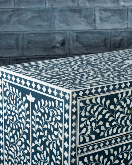 Floral Vine Bone Inlay Dresser