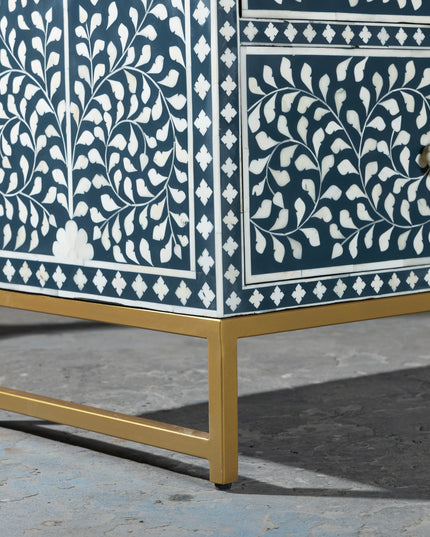 Floral Vine Bone Inlay Dresser