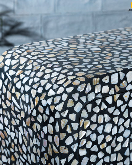 Pebble Mother of Pearl Console Table