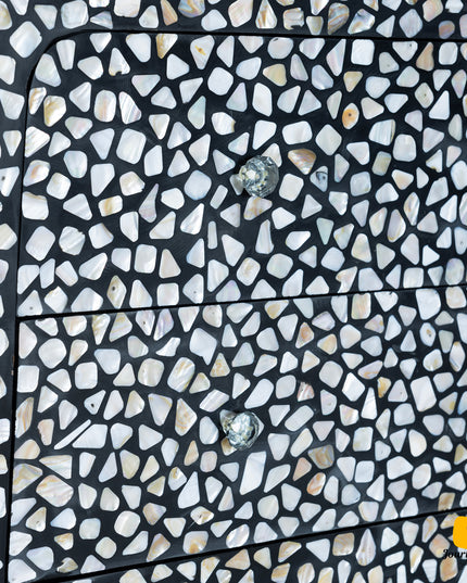 Pebble Mother of Pearl Console Table