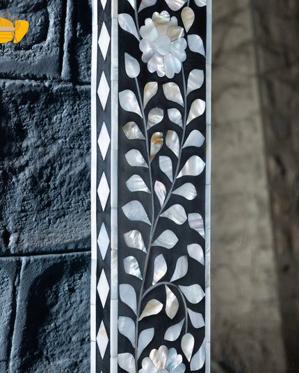 Floral Mother of Pearl Mirror