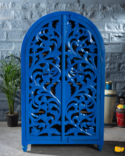 Hand-Carved Armoire