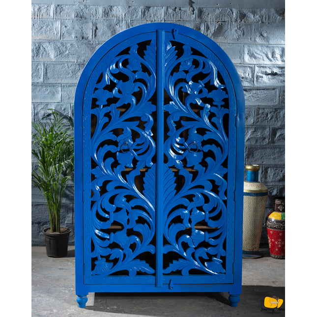 Hand-Carved Armoire