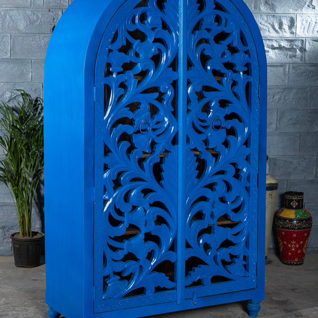 Hand-Carved Armoire