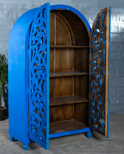Hand-Carved Armoire