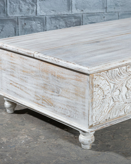 Vintage Rosette Storage Chest