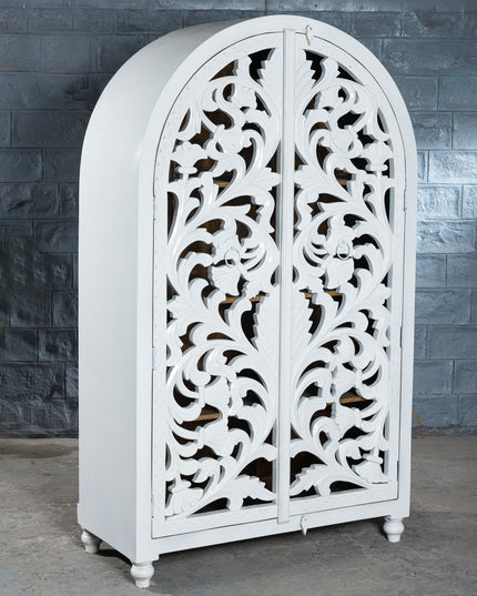 Hand-Carved Armoire