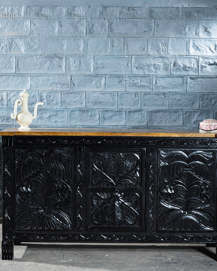 Midnight Black Console Table