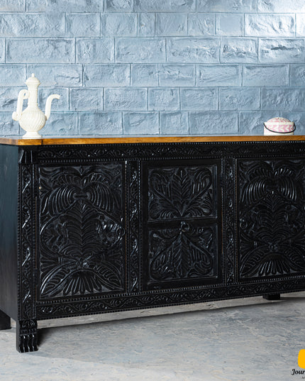 Midnight Black Console Table