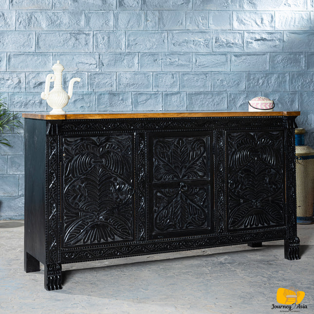 Midnight Black Console Table