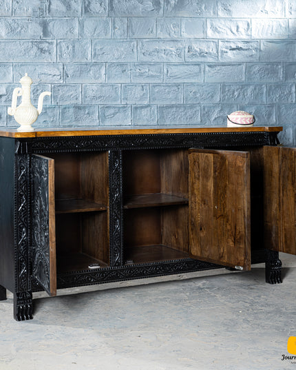 Midnight Black Console Table