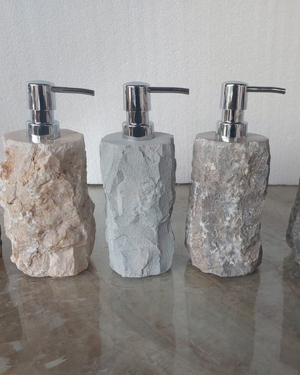 Marble Soap Dispenser – Natural Stone