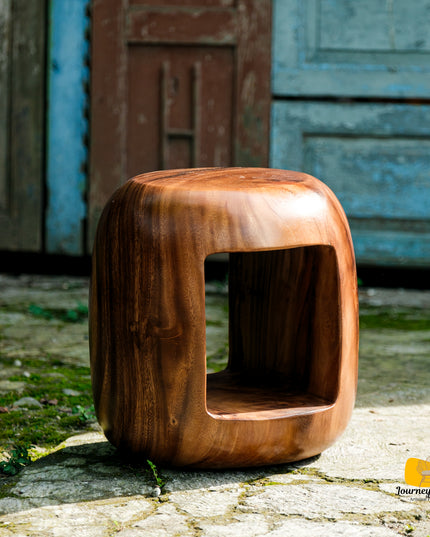 Aura Sculpted Accent Table