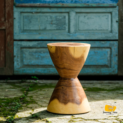 Hourglass Accent Table