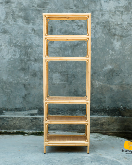 Seraya Rattan Bookshelf
