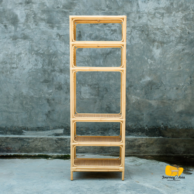 Seraya Rattan Bookshelf