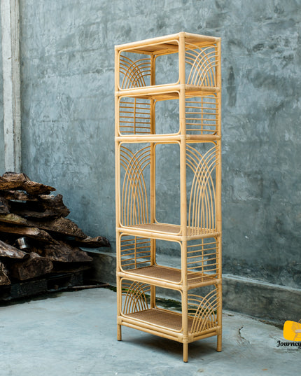 Seraya Rattan Bookshelf