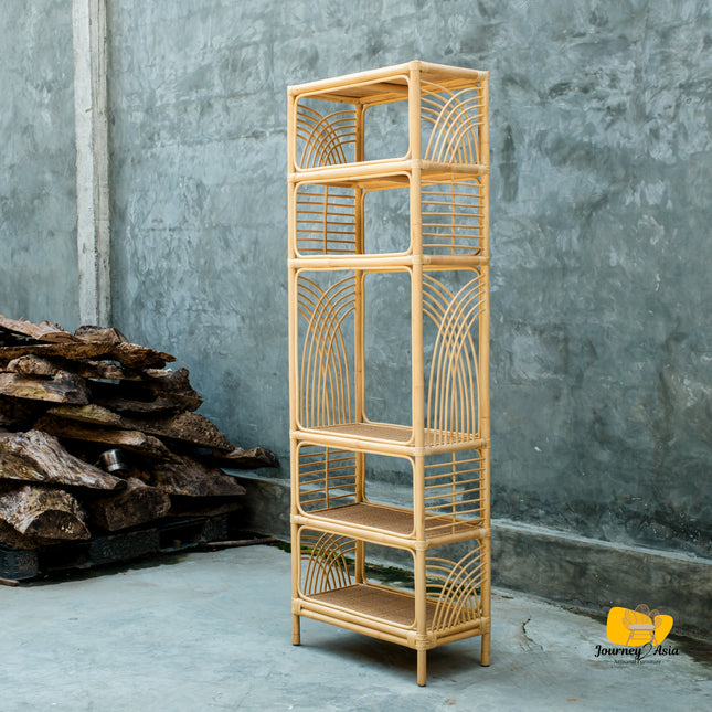 Seraya Rattan Bookshelf