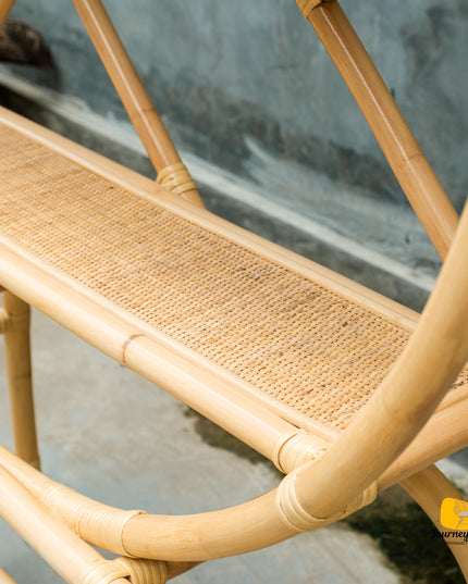 Nusantara Oval Rattan Bookshelf