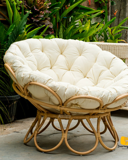 Bloom Rattan Papasan Chair