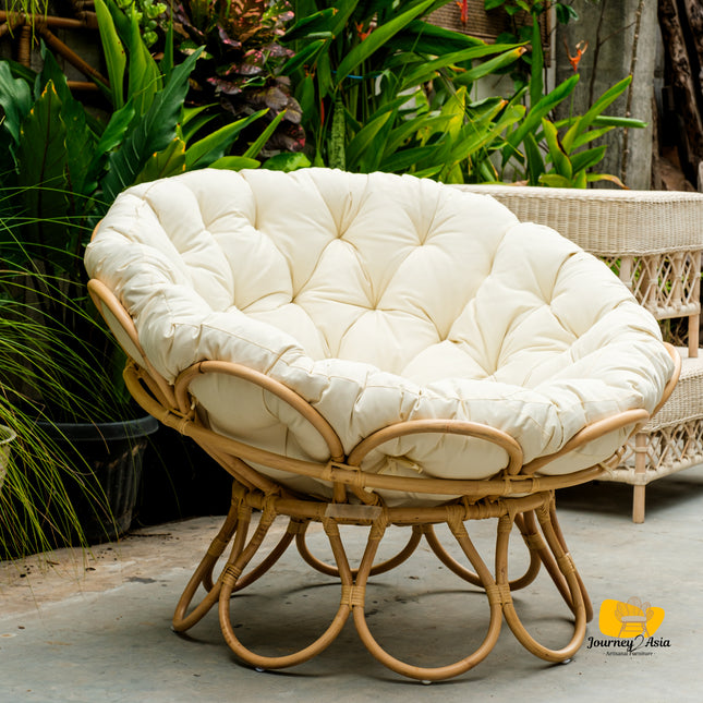 Bloom Rattan Papasan Chair