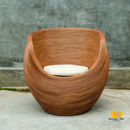 Awan Cocoon Rattan Armchair