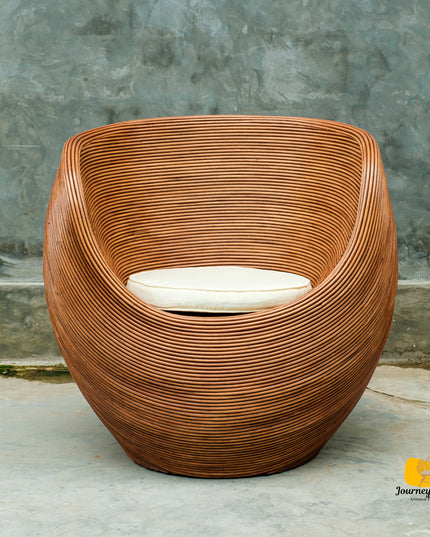 Awan Cocoon Rattan Armchair