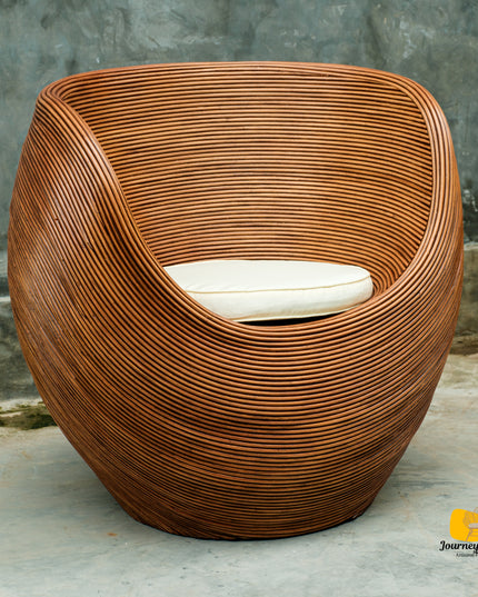 Awan Cocoon Rattan Armchair