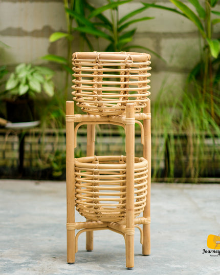 Taman Double Planter Stand