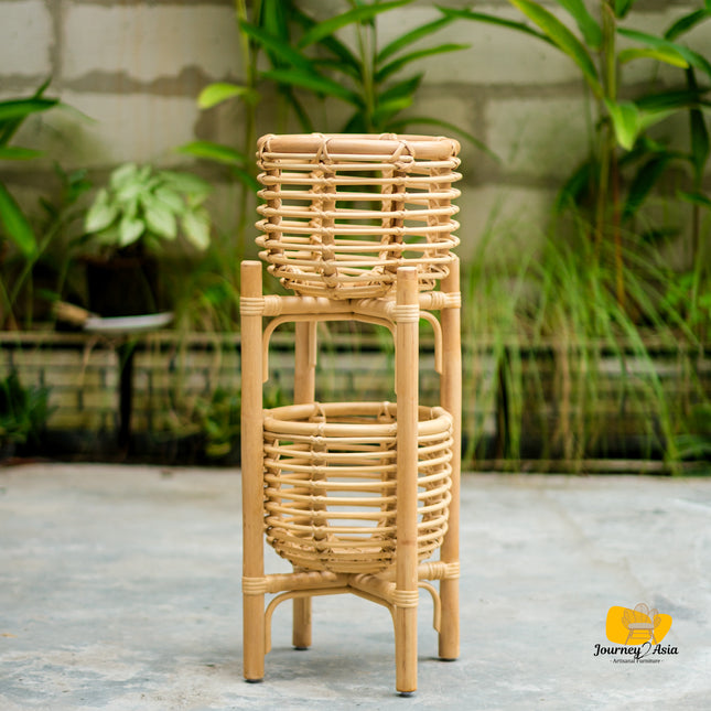 Taman Double Planter Stand