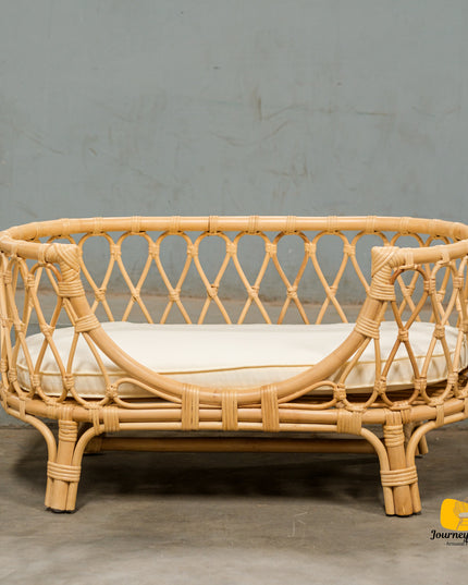 Haven Rattan Pet Bed