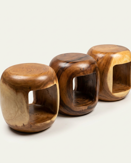 Aura Sculpted Accent Table