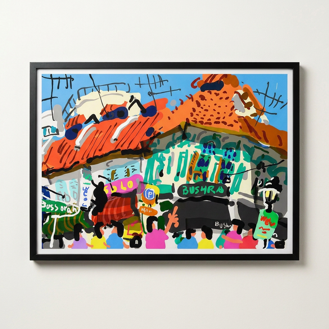 Bussorah Beats | Heart of Kampung Glam Art Print
