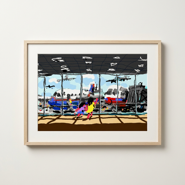 Gateway to the World | Singapore Changi Airport Art Print