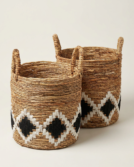 Banara Weave Storage Basket (Set of 3)
