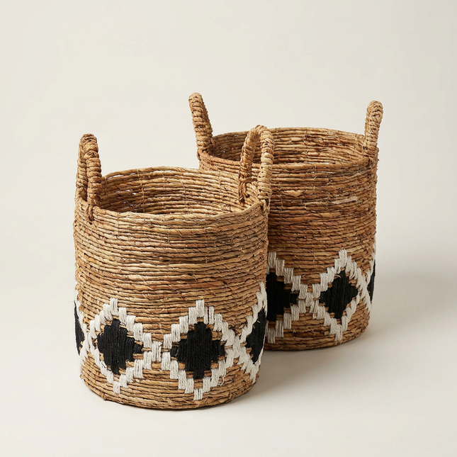 Banara Weave Storage Basket (Set of 3)