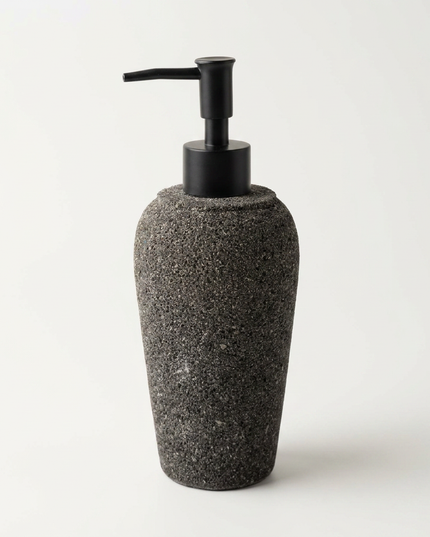 River Rock Bathroom Accessories Set – 5 Piece Handmade Collection