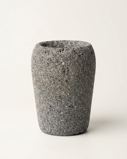 River Rock Bathroom Accessories Set – 5 Piece Handmade Collection