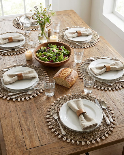 Samudera Circle Placemats (Set of 6)