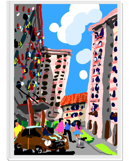 Heartland Colors |Singapore HDB Art Print