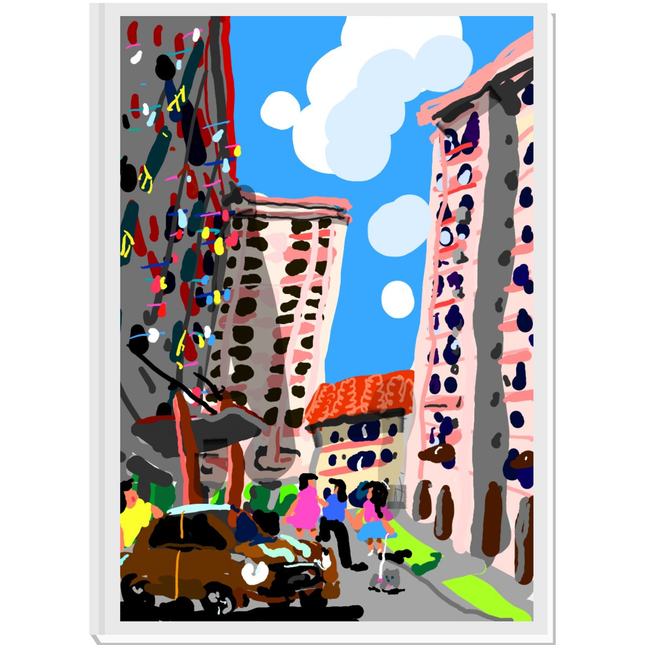 Heartland Colors |Singapore HDB Art Print