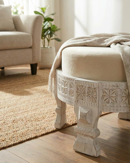 Jaipur Ottoman / Stool