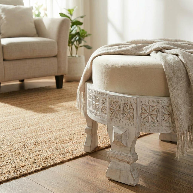 Jaipur Ottoman / Stool